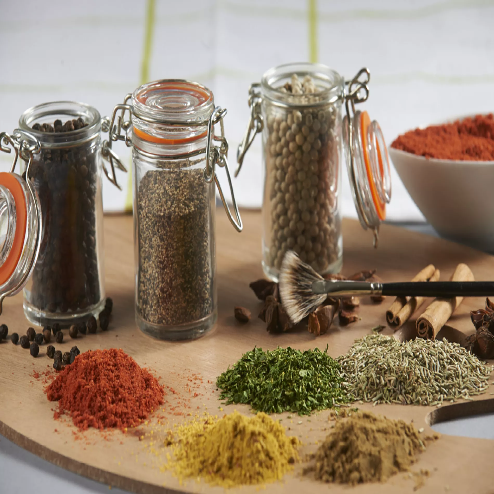 Epices naturelles et aromatiques Visuel